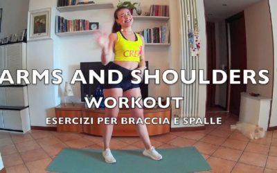 Arms and shoulders workout con Francesca